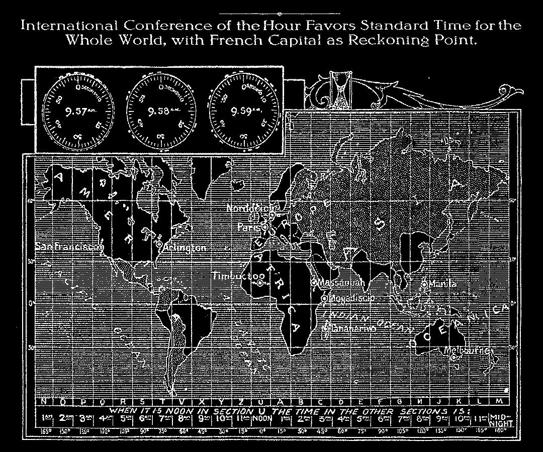 Weltzeit Konferenz, New York Times, December 1913